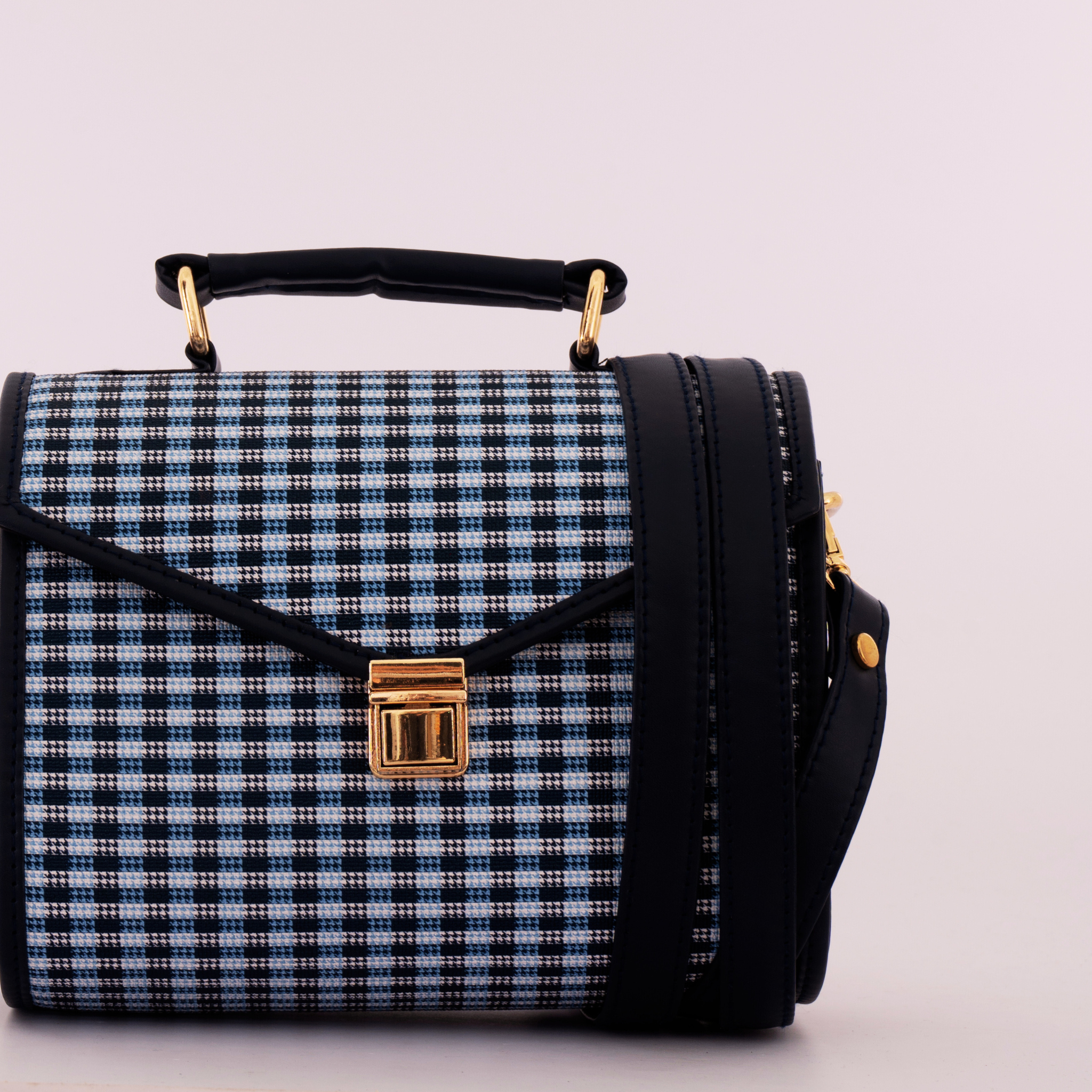 Pretty Little Box - Sling In Blue checks