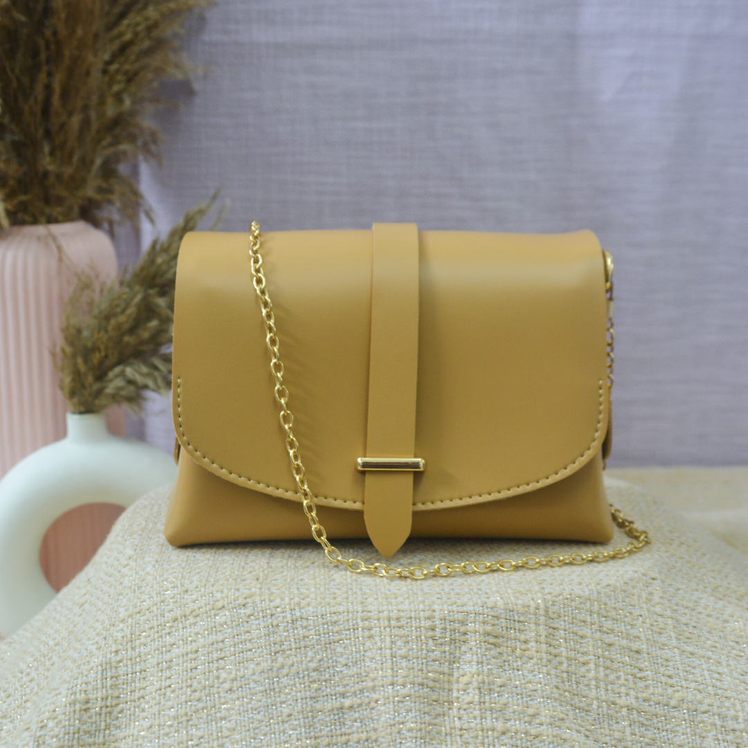 Beige Eva Bag with Multi-color Belt.