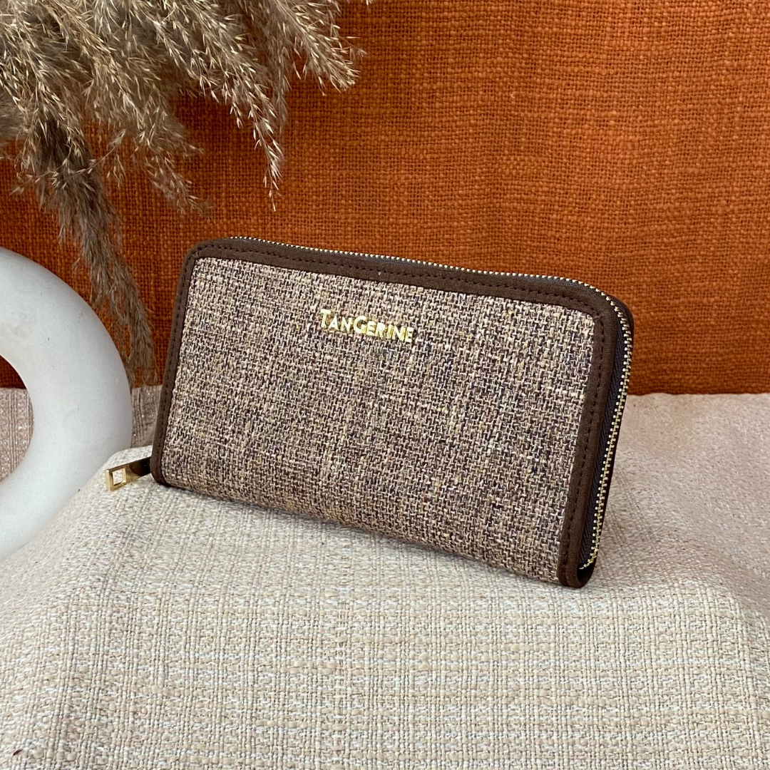 Brown Hazelnut Big Wallet