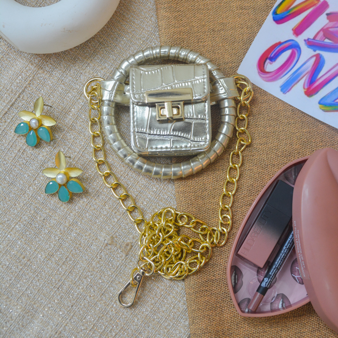 Gold Ring Bag Small