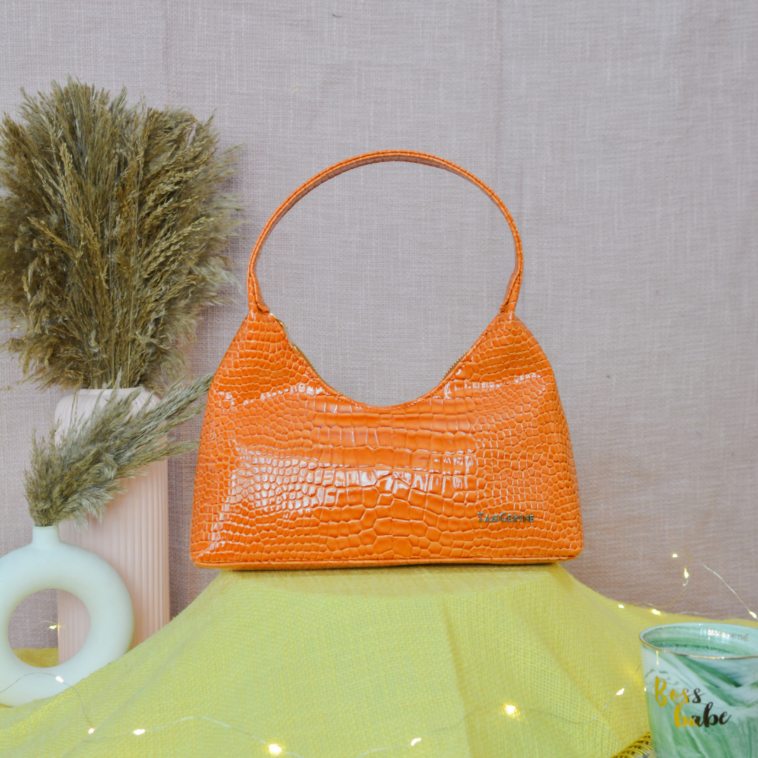 Orange Shoulder Bag