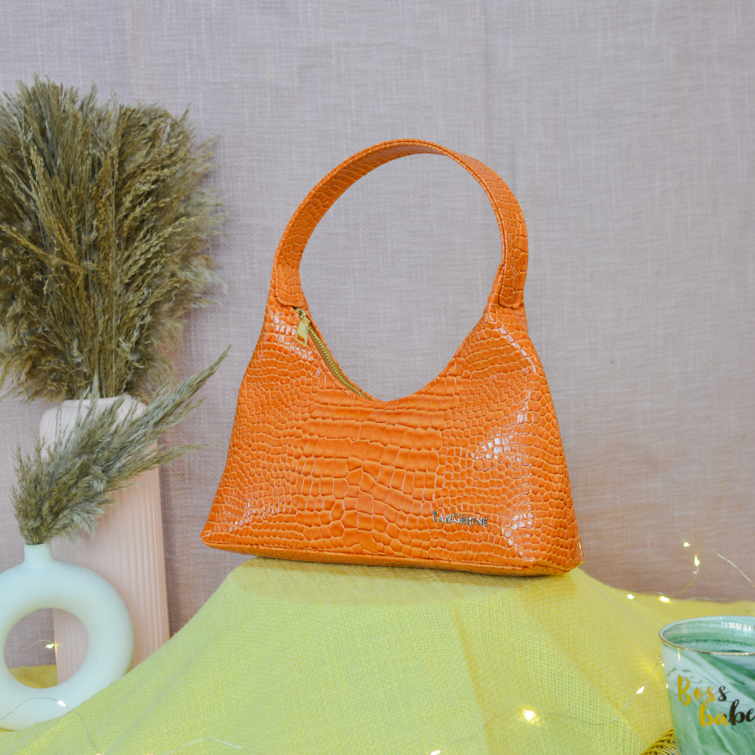 Orange Shoulder Bag