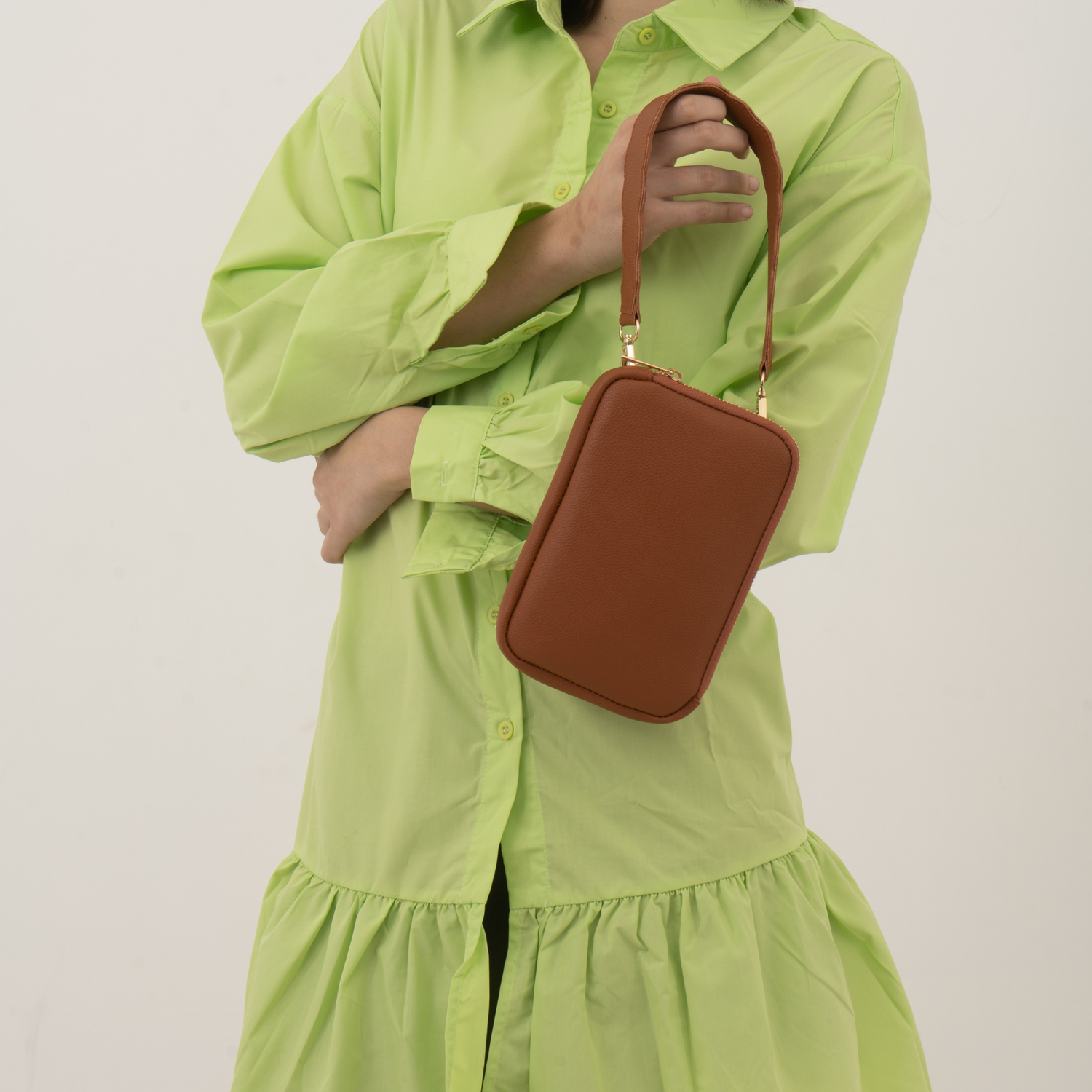 Tan Pouch