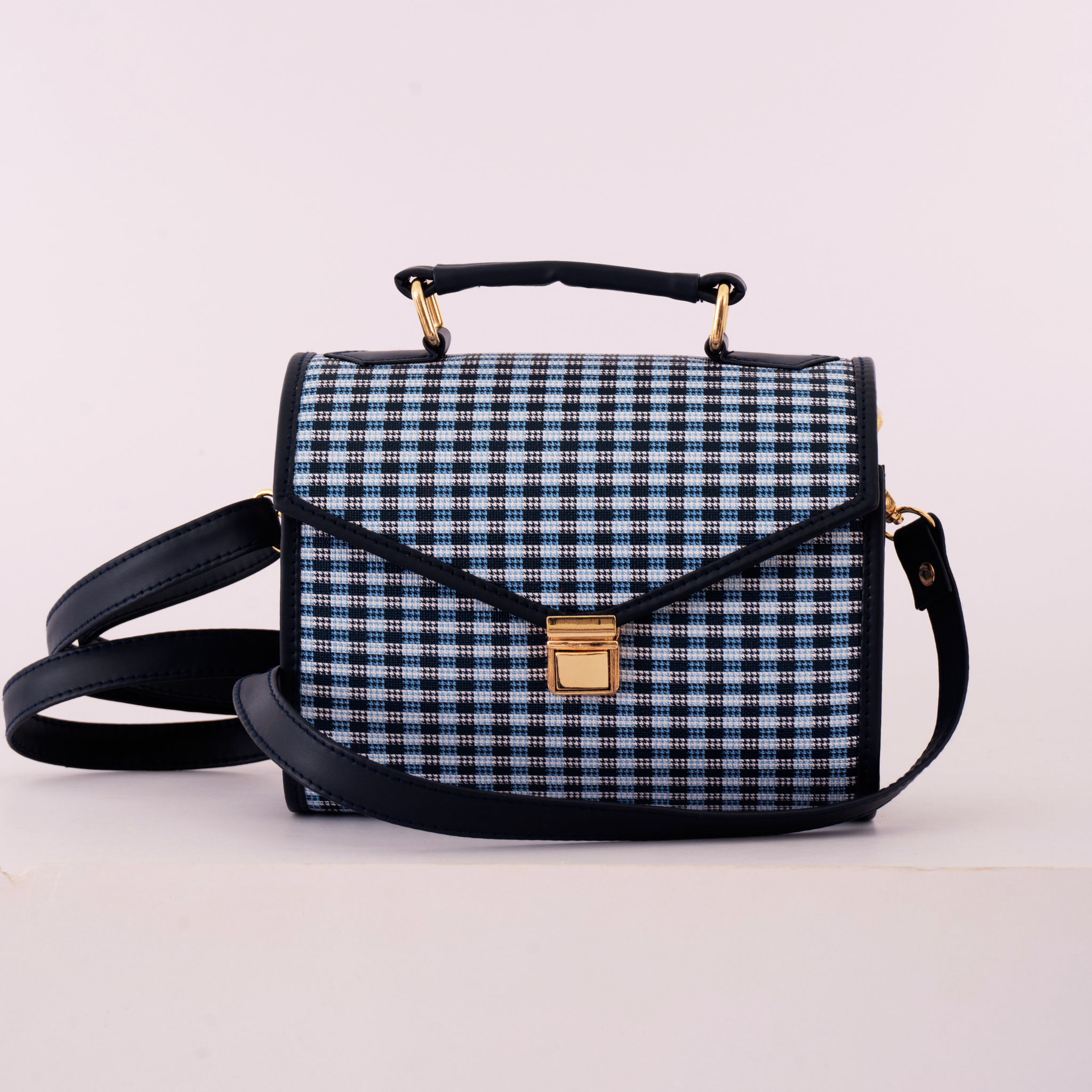 Pretty Little Box - Sling In Blue checks