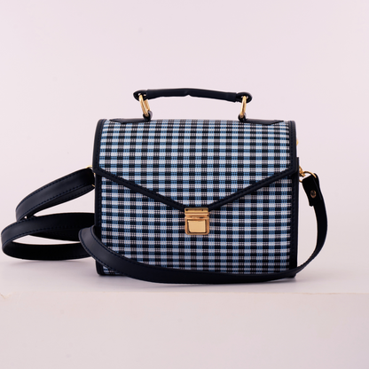 Pretty Little Box - Sling In Blue checks