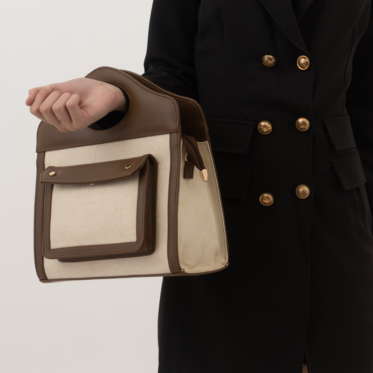 The Boyyy Bag - In Beige