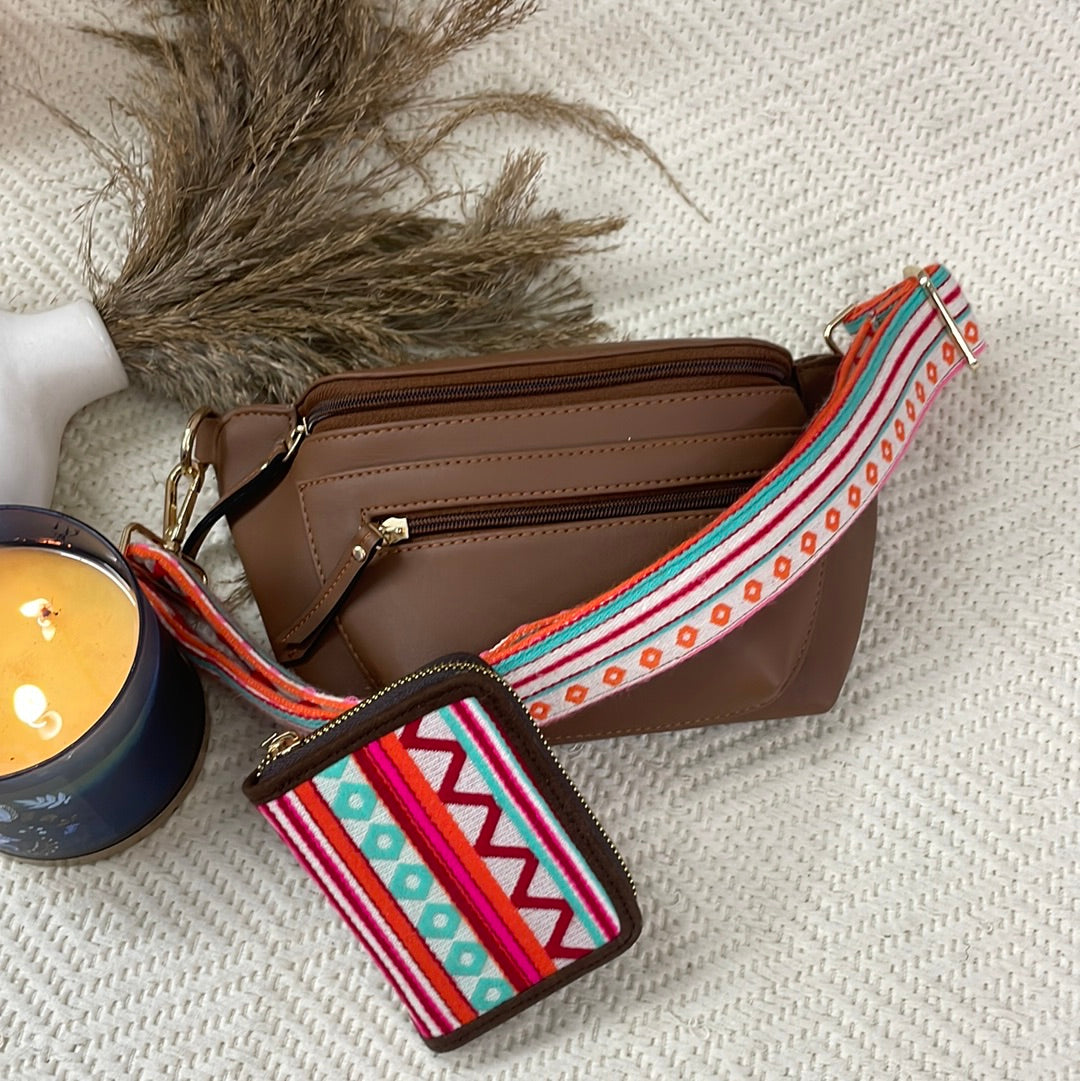 BUM BAG IN BROWN