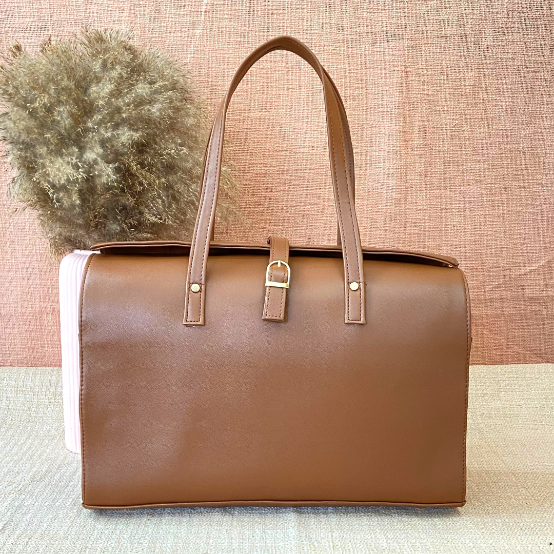 Brown With Boho Design Leera 12inch Bag