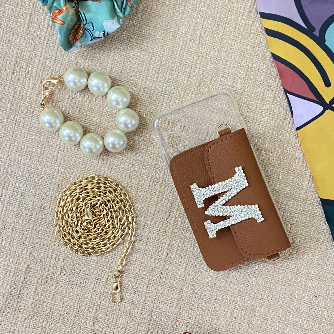 Tan Phone Sling