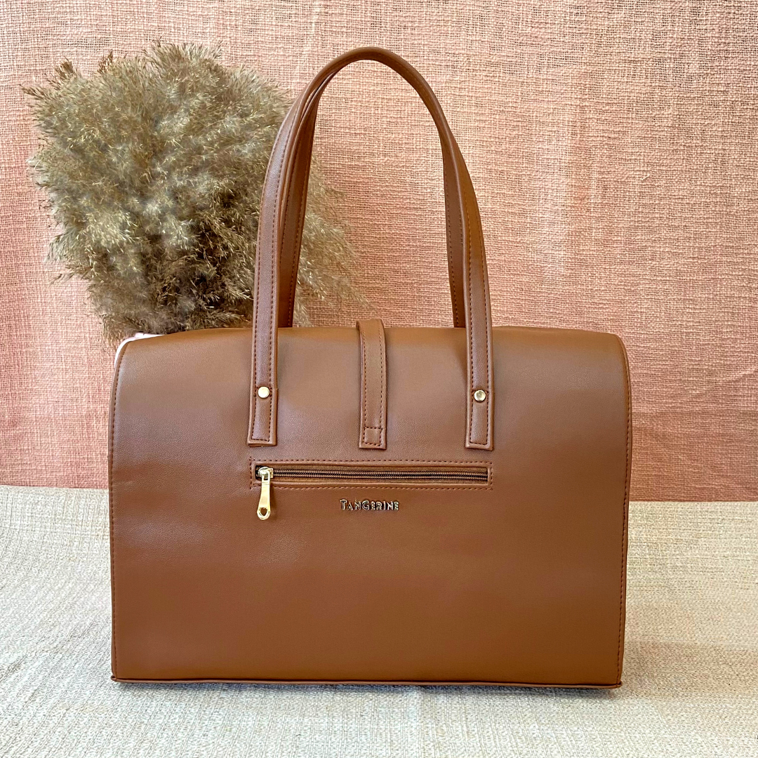 Brown With Boho Design Leera 12inch Bag