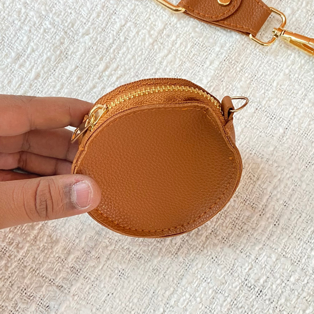 Tan Plain Pochette only Belt