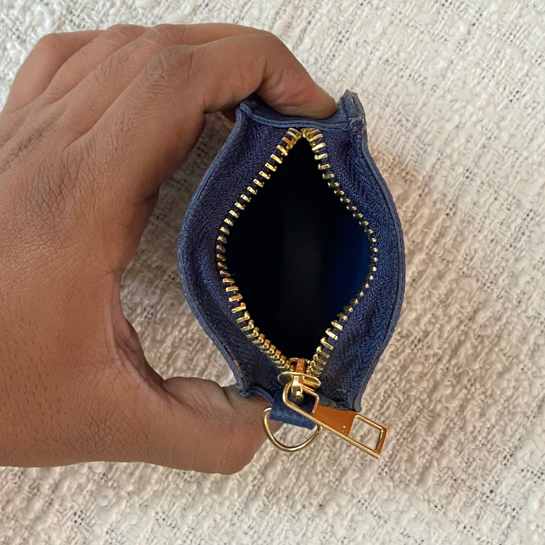Blue Dual Compartment + Blue Bullet Pochette Belt