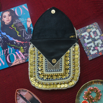 Black Boho Sling Small