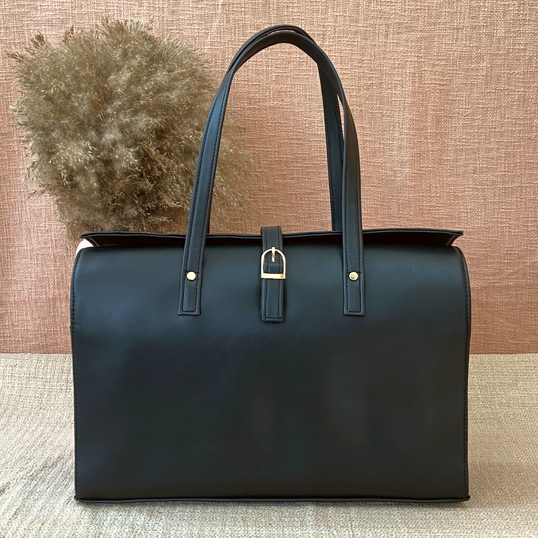 Black &amp; Aztec Leera 16inch Bag + Big wallet Combo