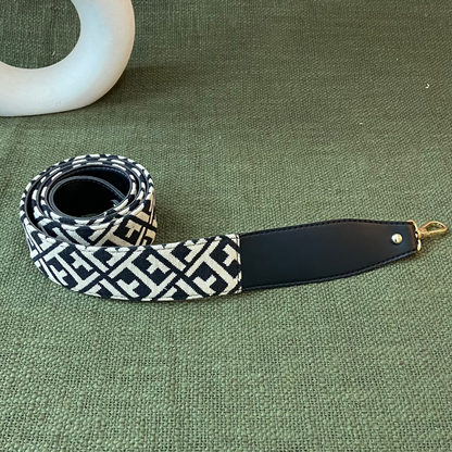 Black T-Shape Shoulder Strap