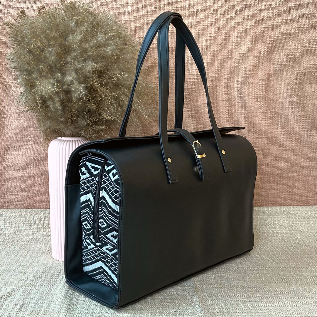 Black &amp; Aztec Leera 16inch Bag