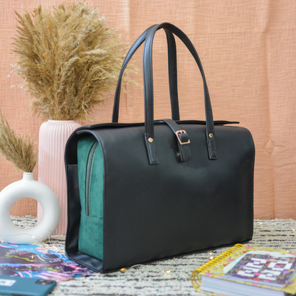 Black &amp; Green Swede Leera 16inch Bag