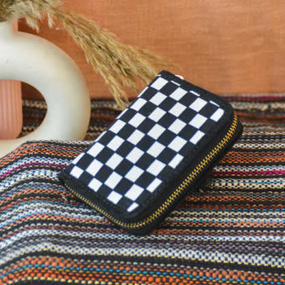 Black &amp; White Mini Wallet