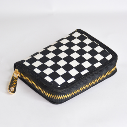 Black &amp; White Mini Wallet