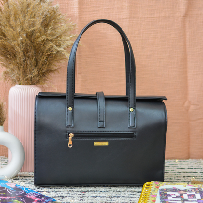 Black With Green Swede Leera 12inch Bag