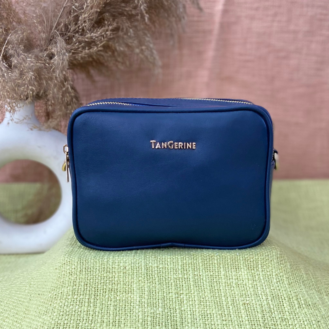 Blue Dual Compartment + Blue Bullet Pochette Belt
