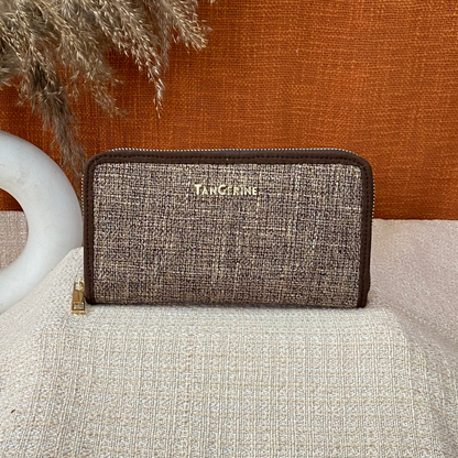 Brown Hazelnut Big Wallet