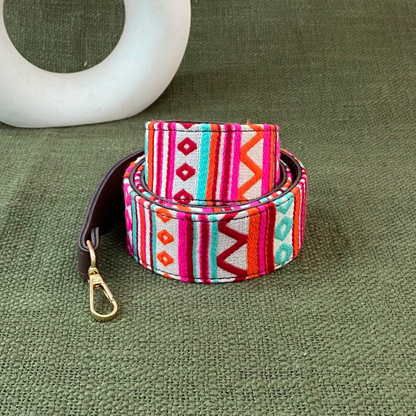 Dark Brown Boho Shoulder Strap