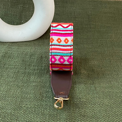 Dark Brown Boho Shoulder Strap