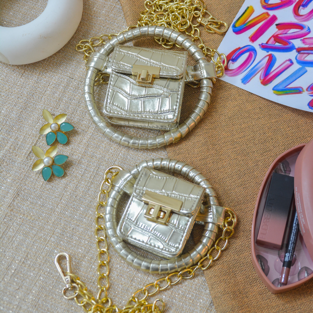 Gold Ring Bag Small &amp; Big Combo