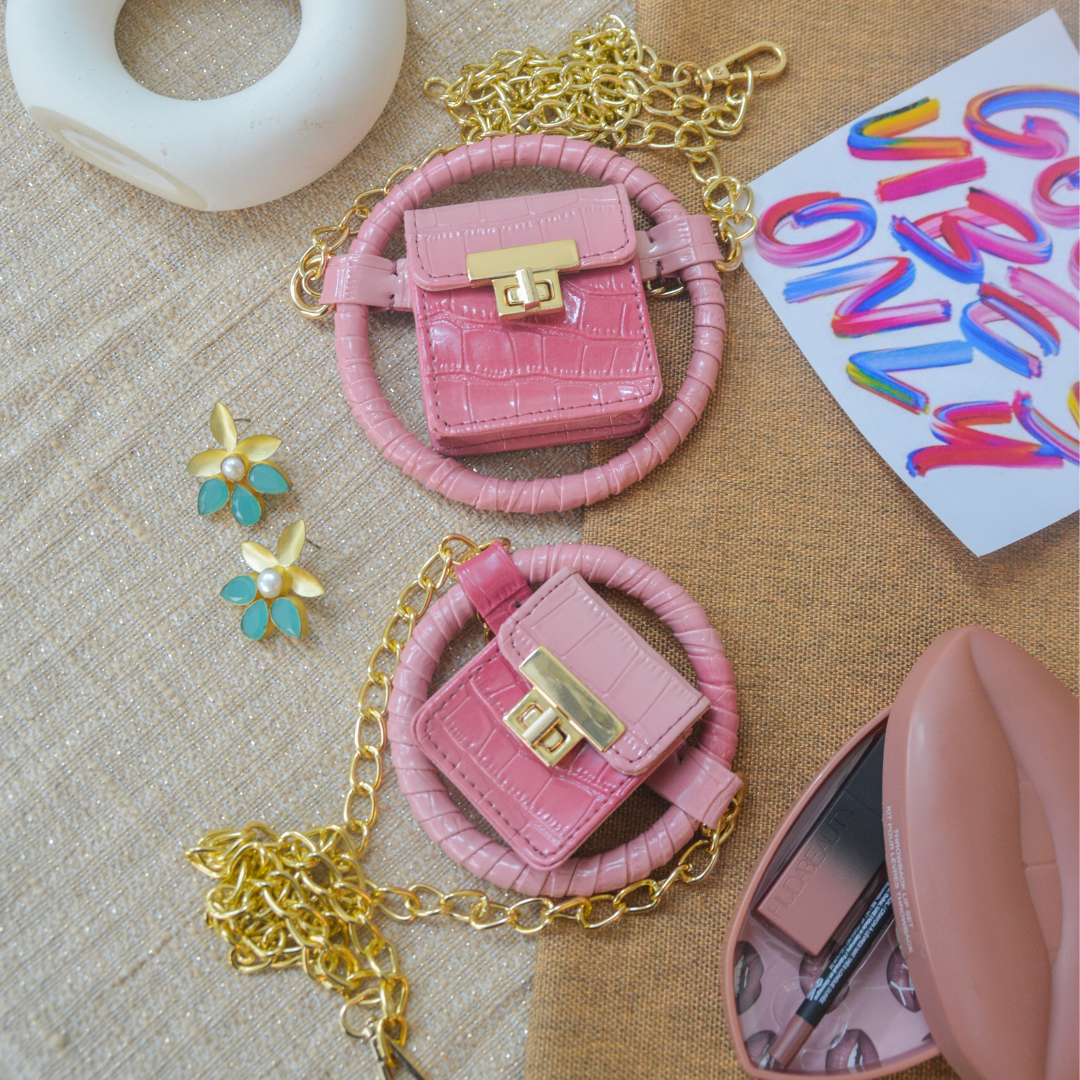 Peach Ombre Ring Small &amp; Big Combo