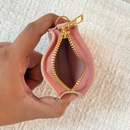 Pink with Boho Cloth on Pocket Pochette Belt with Phone Case