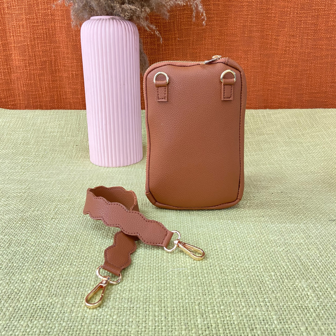 Tan Pouch